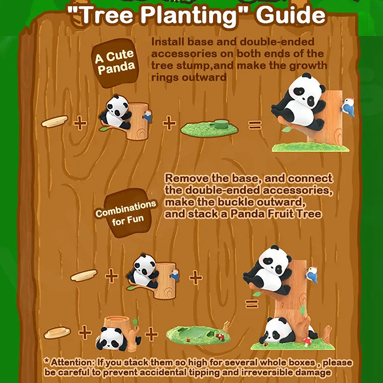 Panda Roll Fruit Tree