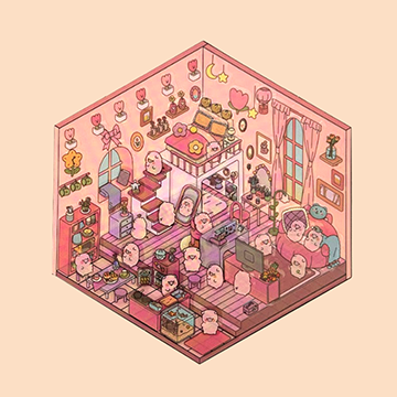 E4 - Piggy Pink Cabin