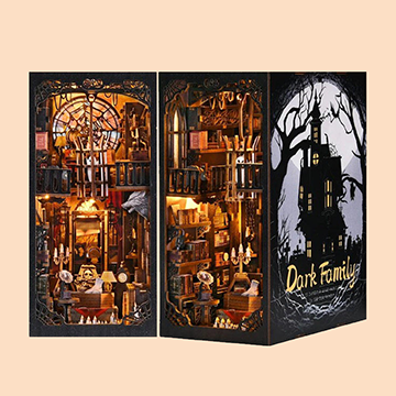 Dark Family Booknook