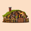 Hobbit House Miniature
