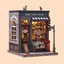 John's Hair Salon Miniature