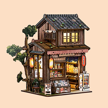 Kasuga Grocery Store Miniature