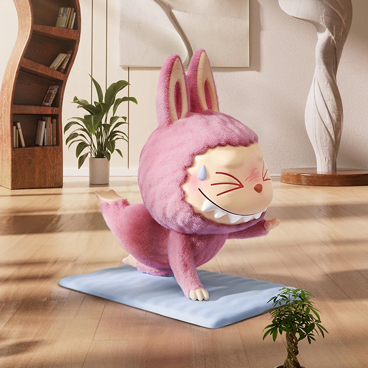 Labubu Lazy Yoga