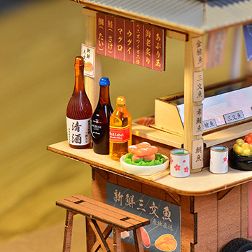 Sushi Food Stand Miniature